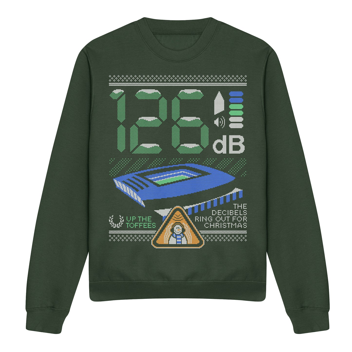 126 Decibels Xmas Sweatshirt