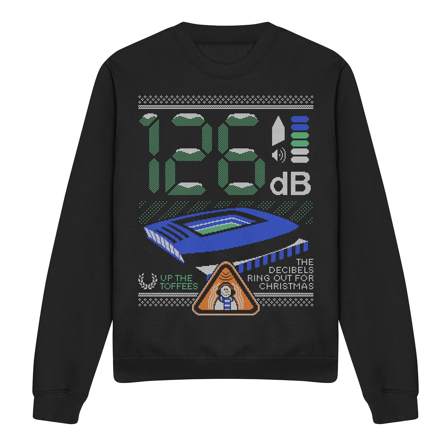 126 Decibels Xmas Sweatshirt