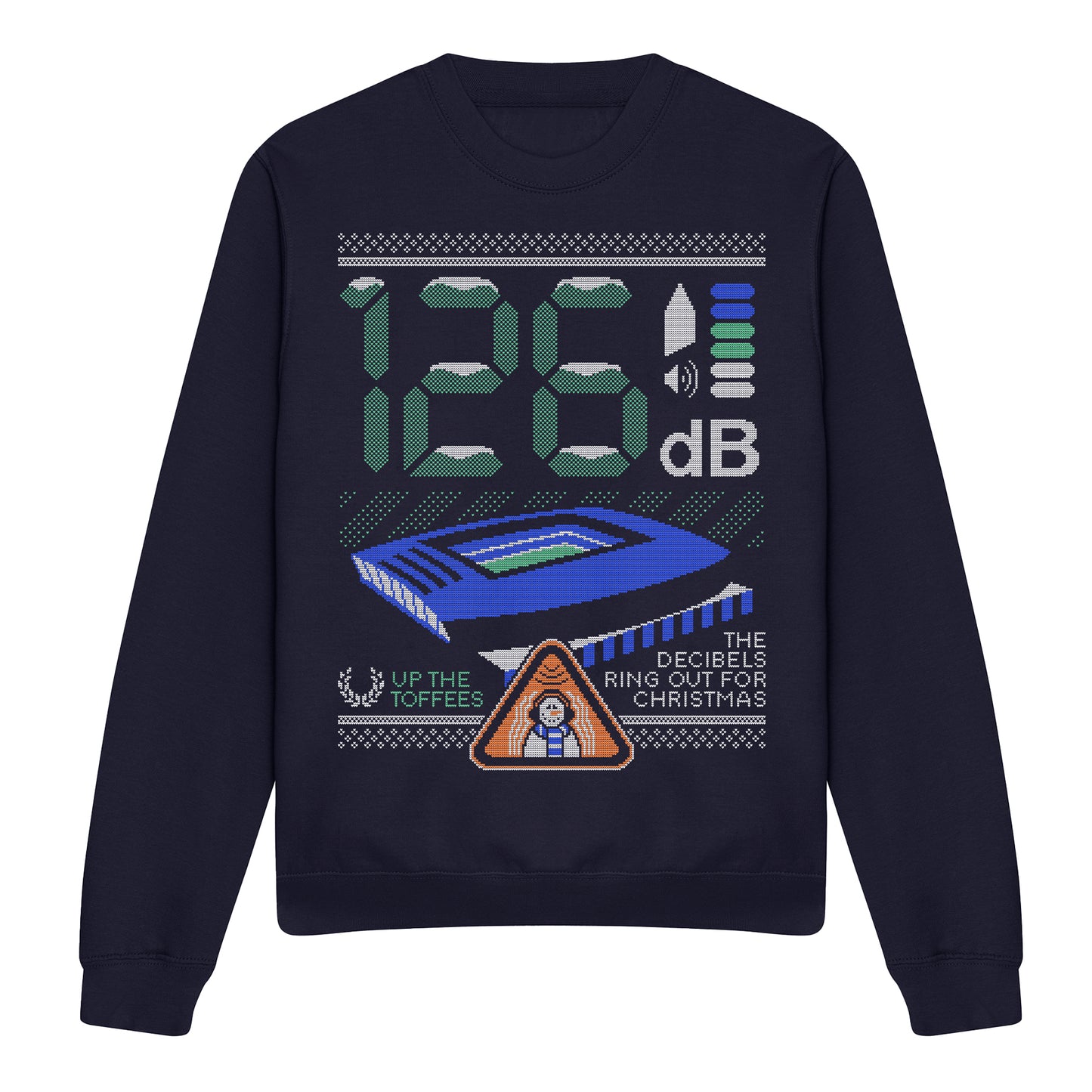 126 Decibels Xmas Sweatshirt