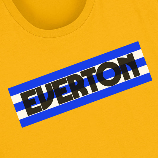 Everton Striped Banner Tee