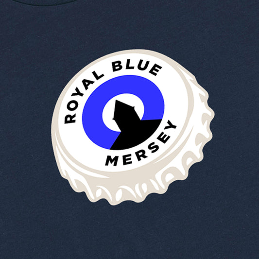 Royal Blue Mersey Bottle Top Tee