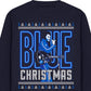 The King Blue Christmas Sweatshirt