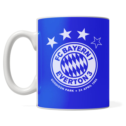 Everton v Bayern 85 Mug